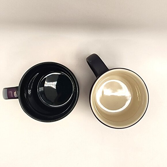 Starbucks Korea Demitasse Demi Espresso Cups 3oz Set of 2 Mugs Floral 2016 - Picture 5 of 8